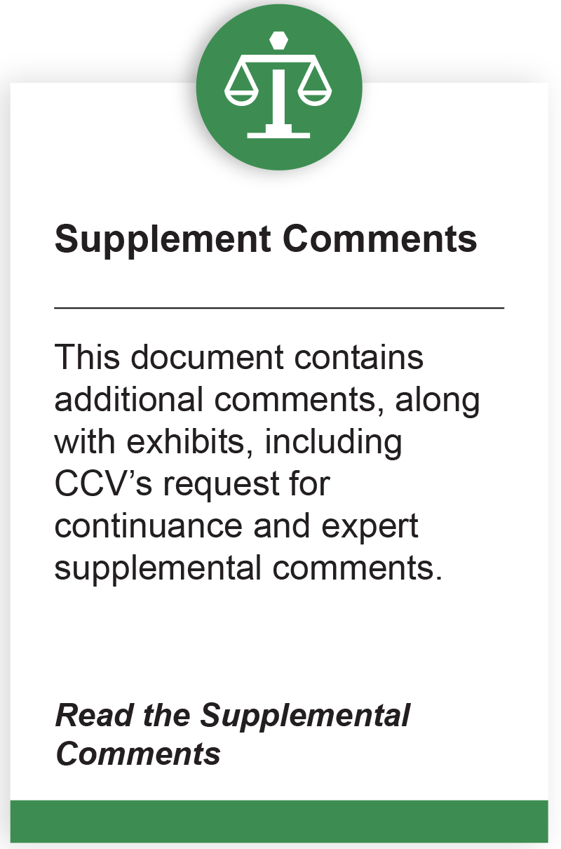Supplement Comments
